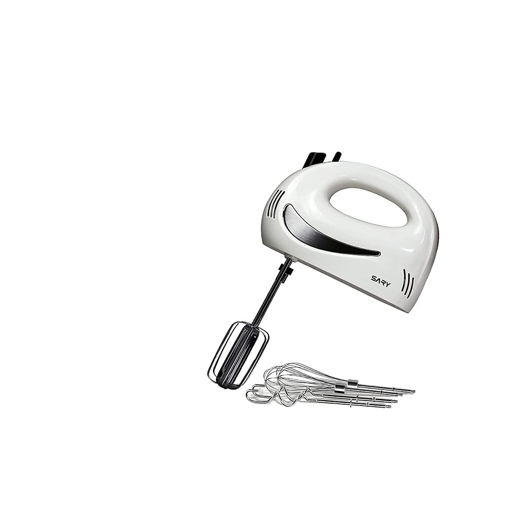 مضرب كهربائي ساري - 400 وات - أبيض - SRHMW-21005