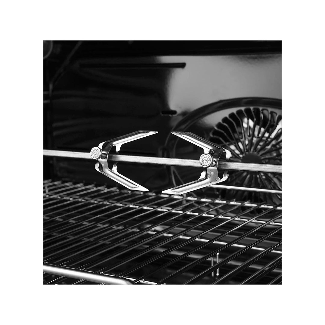 فرن غاز مدمج بيكو 90 سم شاشة رقمية لمس - فضي - BBWHT12300XS