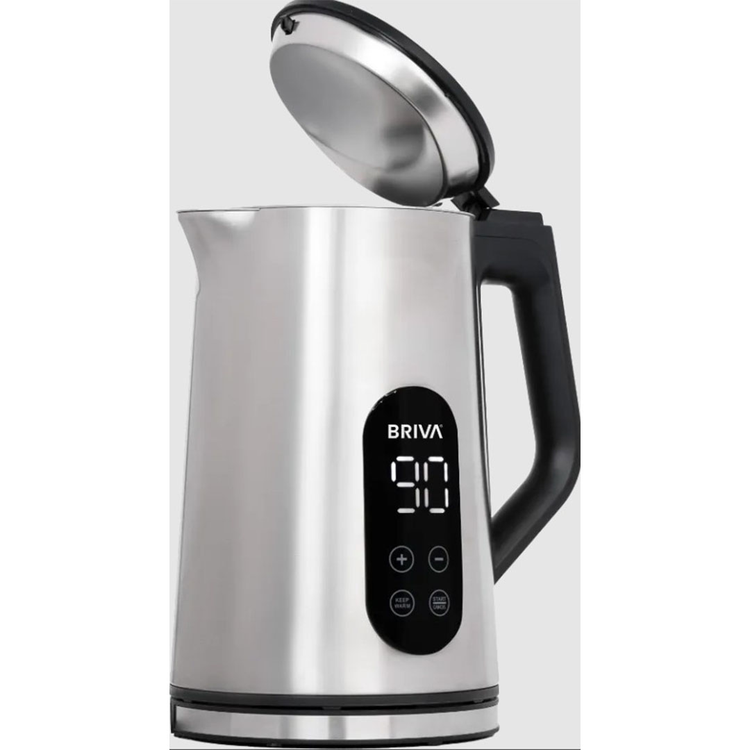 كانيل ستانلس ستيل من بريفا WK190 - 2200 وات - 1.7 لتر - فضي