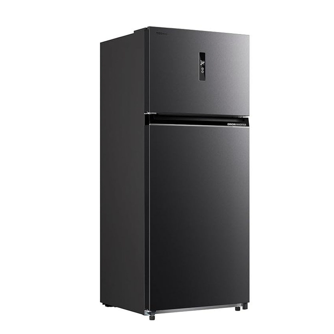 ثلاجة توشيبا نوفروست ديجيتال - 535 لتر - رمادي غامق - GR-RT702WE-PMN-06