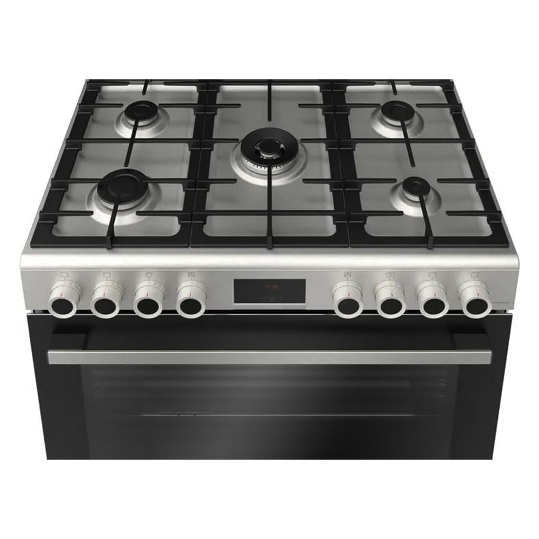 بوتجاز بوش غاز بفرن وشواية سيريز 6 - 5 شعلة - HGP318W50S