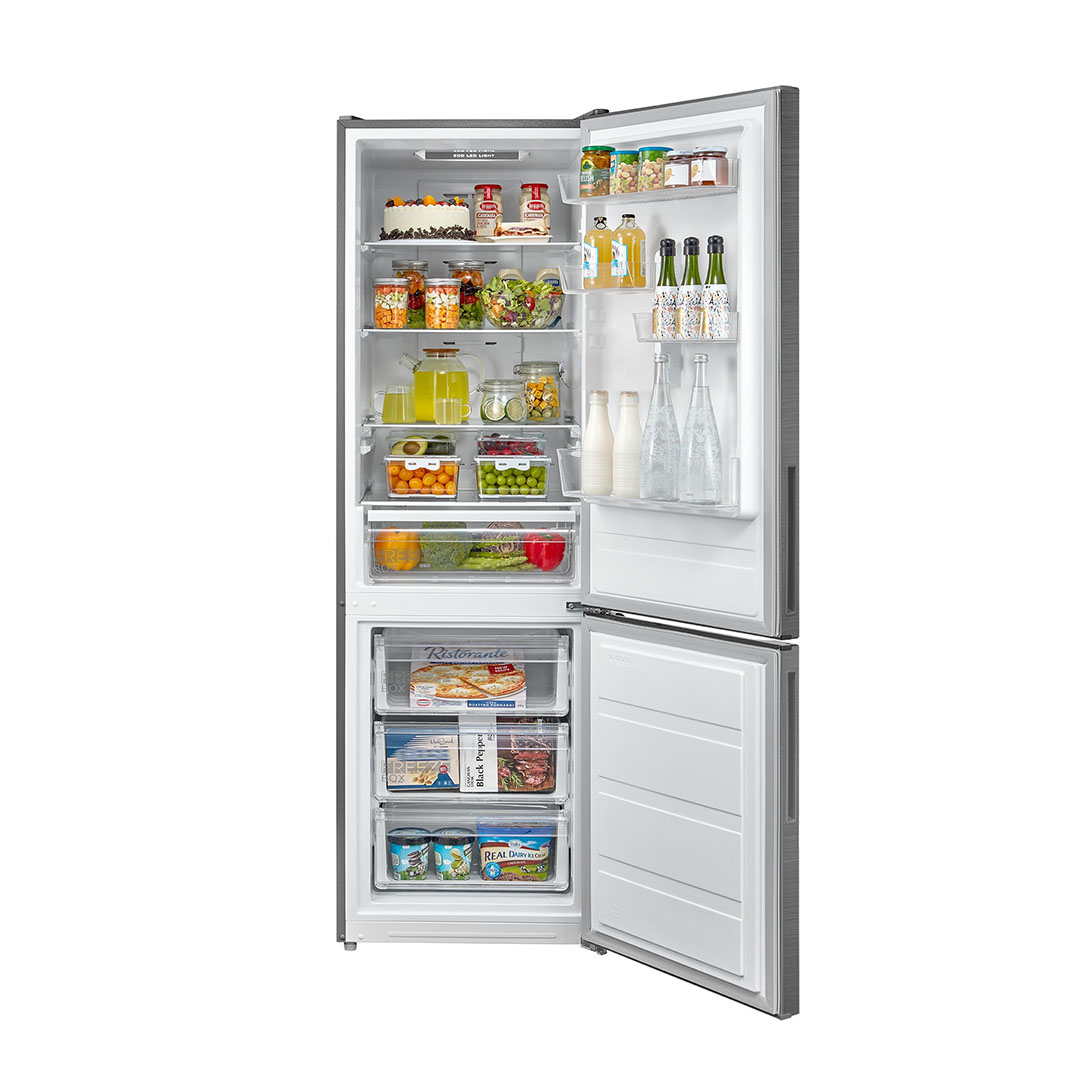 ثلاجة ميديا ديجيتال - 330 لتر - فريزر سفلي - رمادي MDRB489FGN46