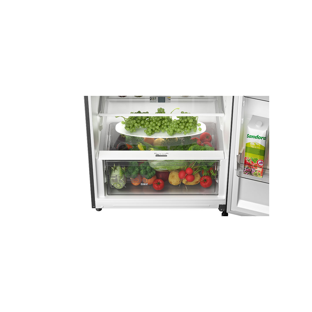 ثلاجة ميديا 449 لتر TMF انفرتر كواترو نوفروست - فضي - MDRT645MTE06E