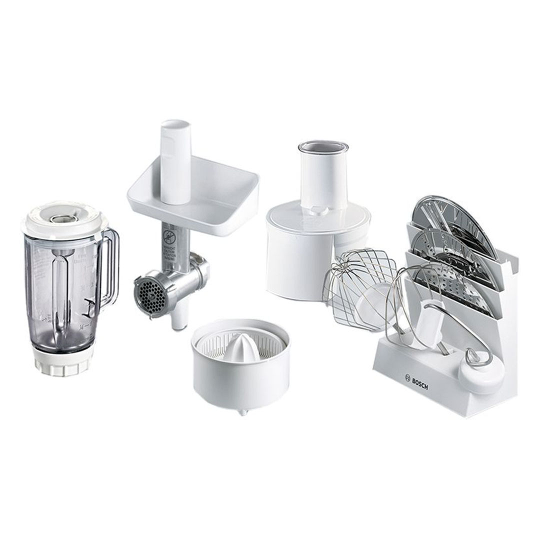 كيتشن ماشين بوش ستانلس ستيل - 600 وات - أبيض - MUM4880