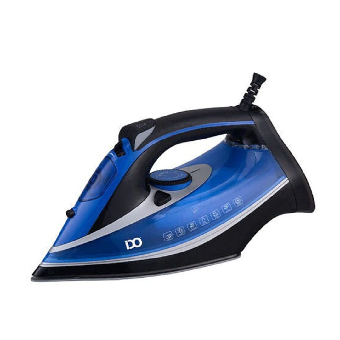 مكواة ملابس بخار ايدو - 2800 وات - اسود/ازرق - SI2800-BBK