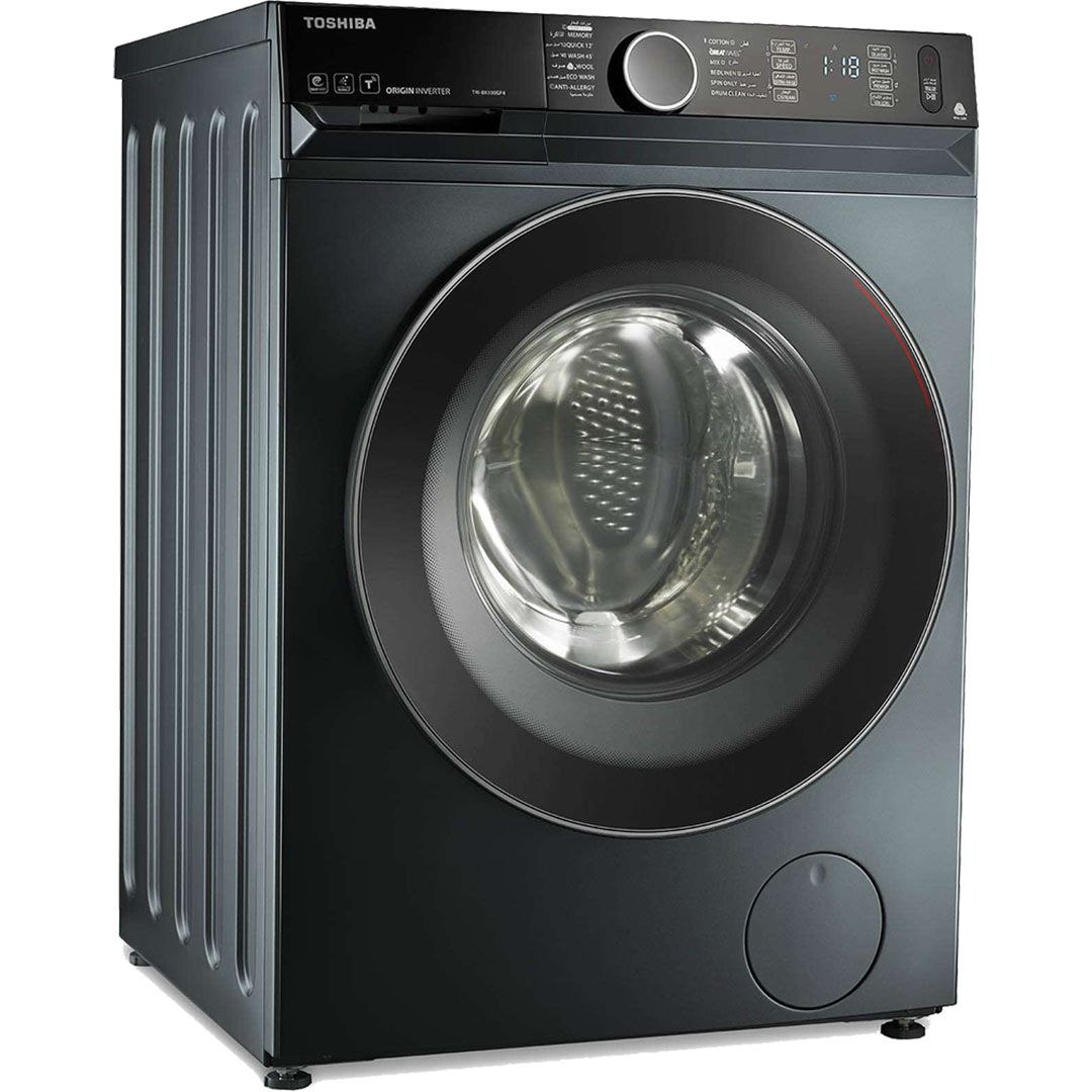 غسالة ملابس فول أوتوماتيك توشيبا ديجيتال انفرتر - 10.5 كجم - رمادي - TWD-BM115GF4EG(MK)