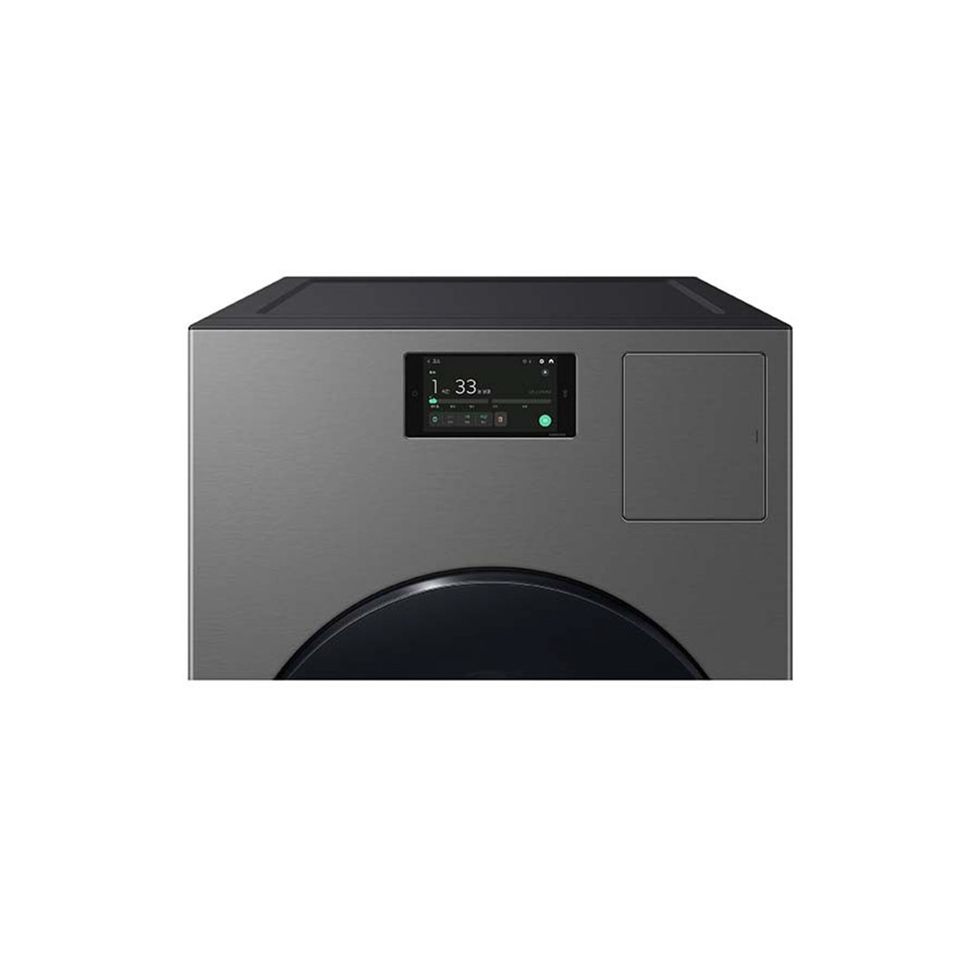 غسالة TCombo الذكية ذات التحميل الأمامي - 25 كجم - مجفف 15 كجم - لون فولاذي داكن - WD25DB8995BZ