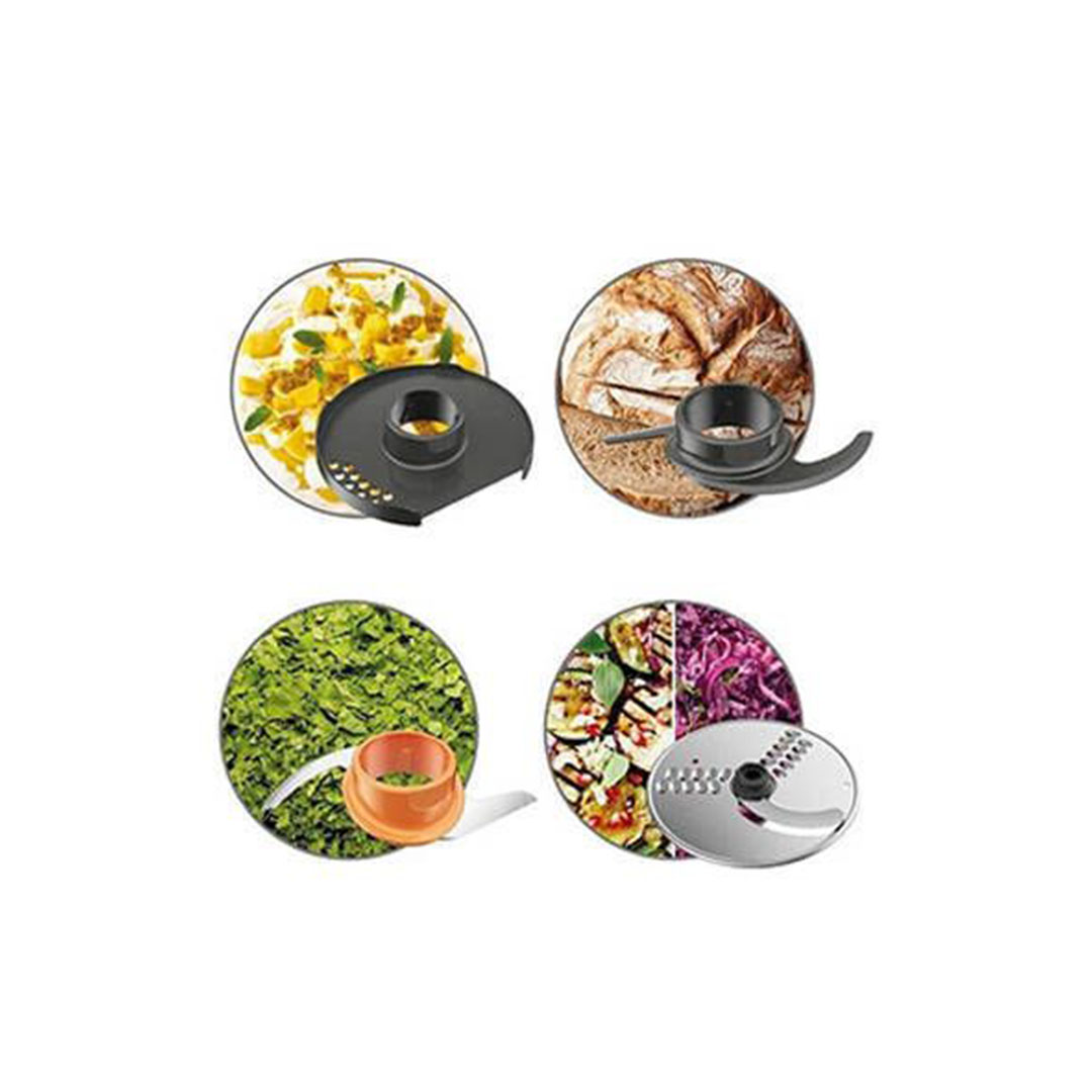 محضر طعام كينوود Multipro مع ملحقات - 800 وات - رمادي - FDP31.020GY