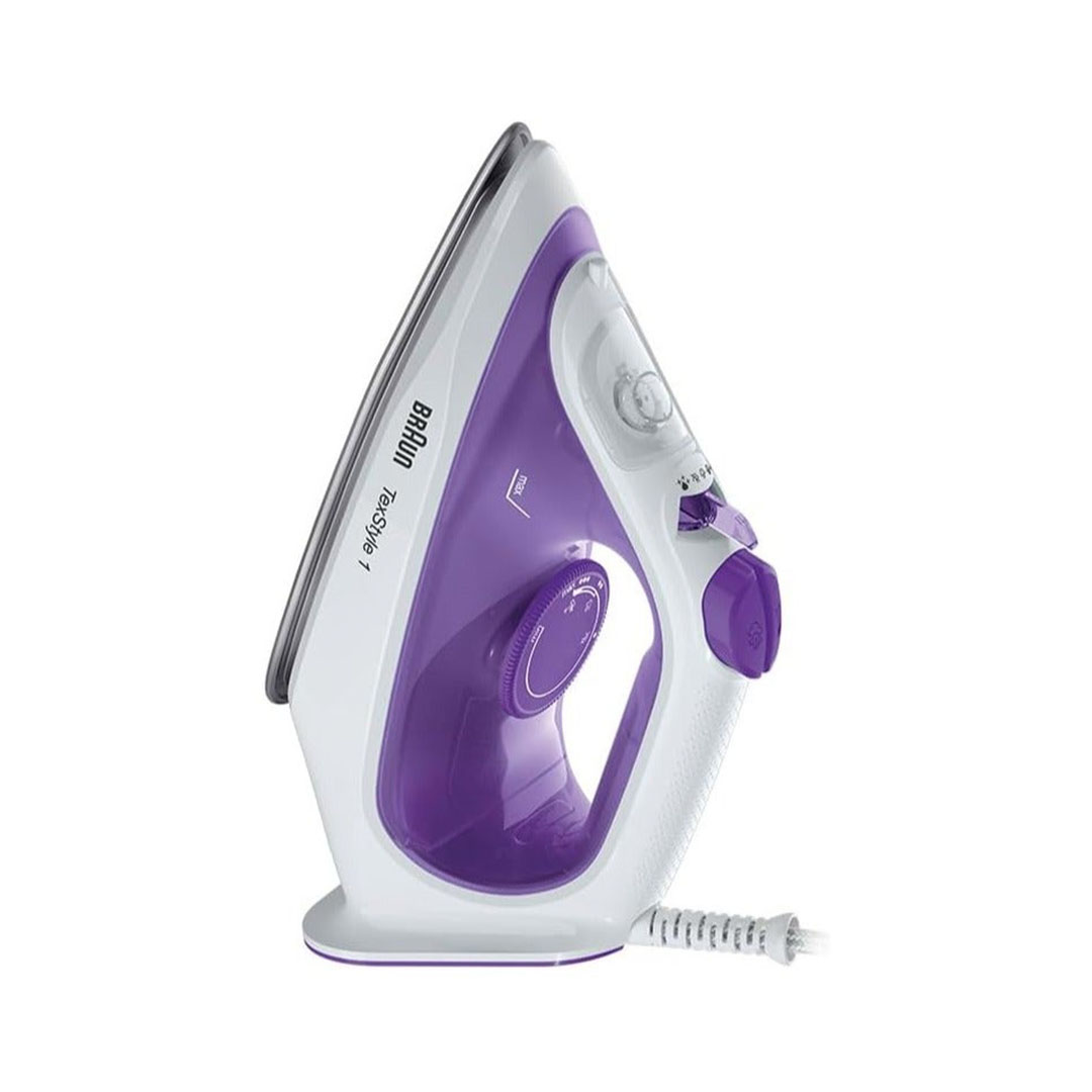 مكواة بالبخار براون - 2000 وات - أبيض/موف - SI1080VI