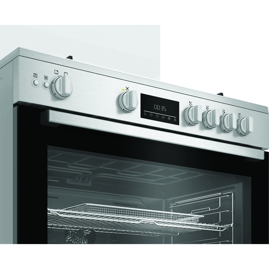 بوتجاز غاز بيكو - 5 شعلة - 90 سم - فضي - BGGR 11225 GX