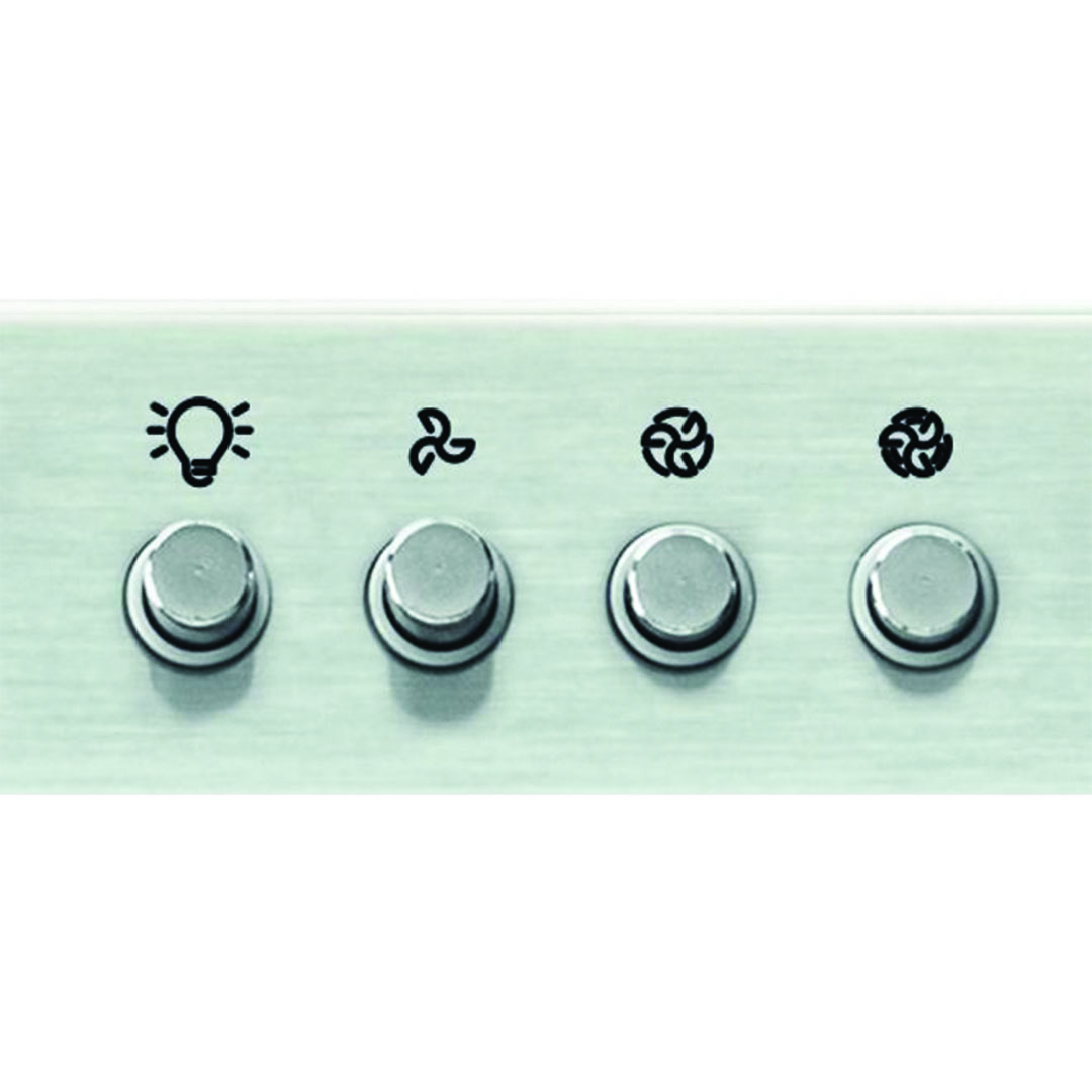 شفاط مطبخ أريستون بلت إن - 60 سم - فضي - ASLT 65 LS X