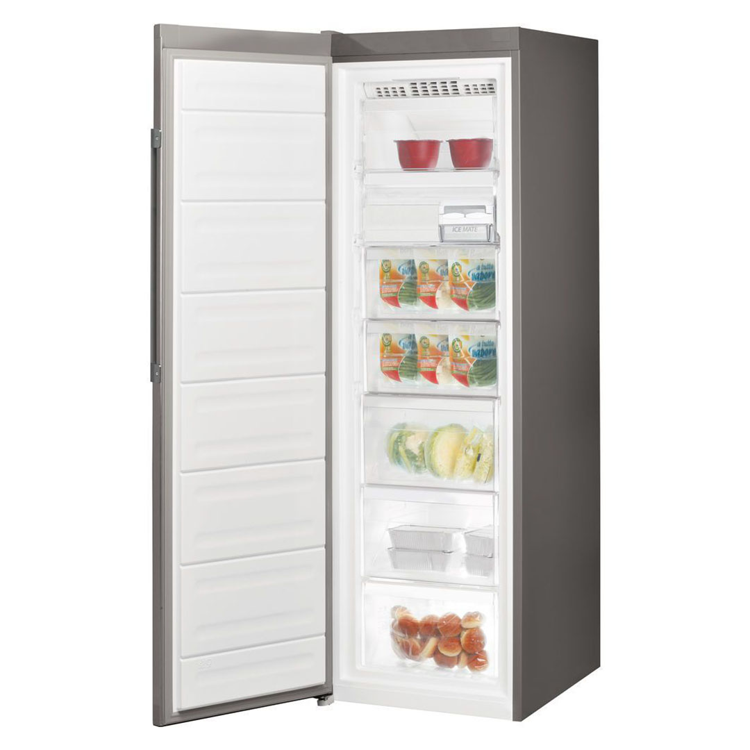 ديب فريزر رأسي أريستون نوفروست - 7 أدراج - فضي - UH 8 F2D XI