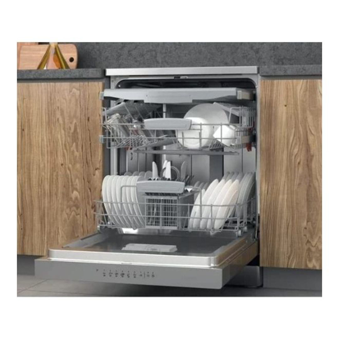 اريستون غسالة اطباق - 14 فرد - 7 برامج - انفرتر - فضي - LFC 3C33 WF X