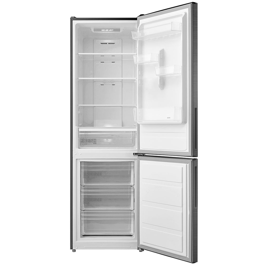 ثلاجة ميديا ديجيتال - 330 لتر - فريزر سفلي - رمادي MDRB489FGN46