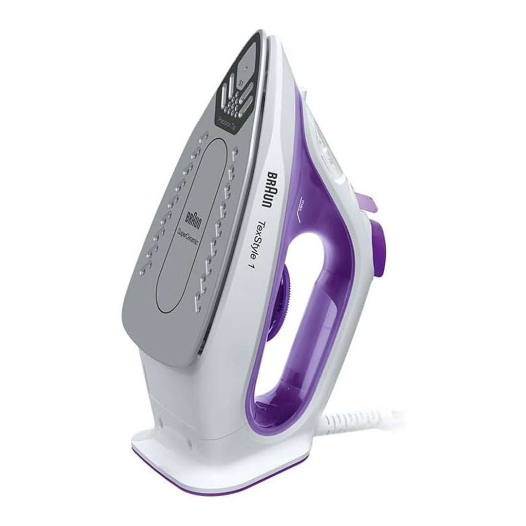 مكواة بالبخار براون - 2000 وات - أبيض/موف - SI1080VI