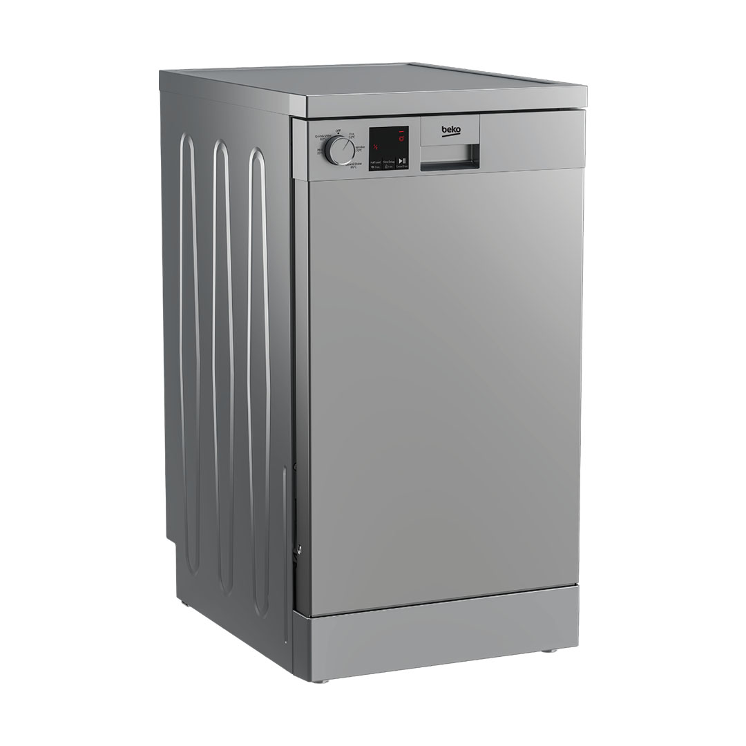 غسالة أطباق بيكو - 10 أفراد - فضي - DVS05020S