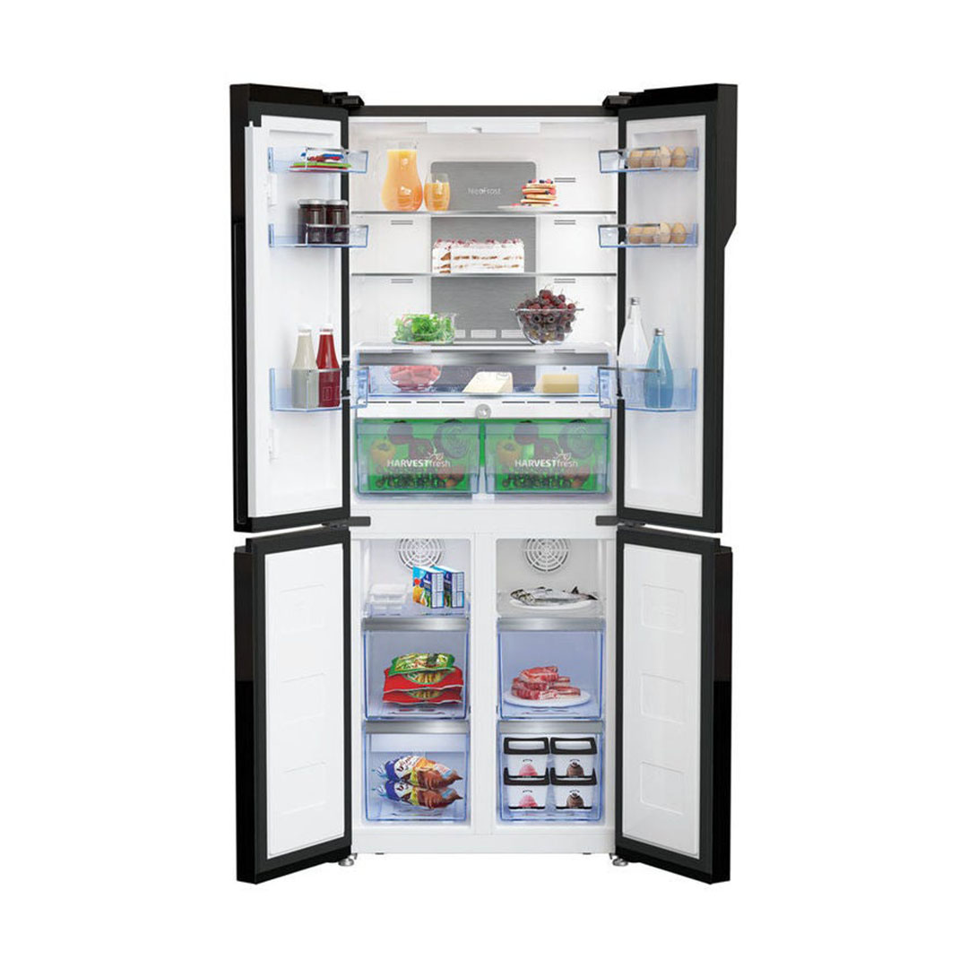 ثلاجة بيكو ديجيتال نو فروست - 450 لتر - أسود - GNE480E20ZBH