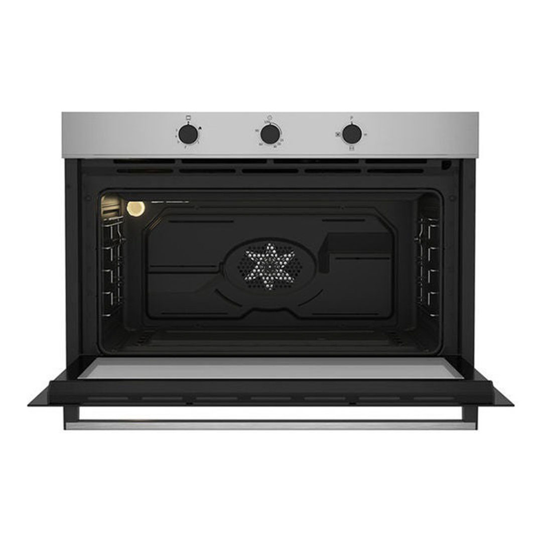 فرن غاز من بيكو بلت إن - 96 لتر - 90 سم - فضي/أسود - BBWHT12104XS