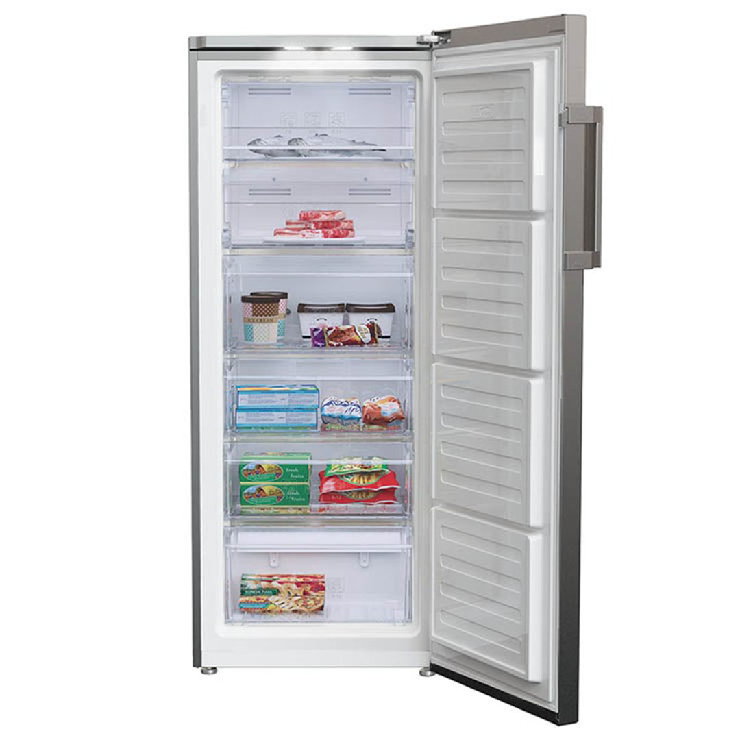 ديب فريزر رأسي بيكو - نوفروست - 6 درج - فضي - RFNE260E13S