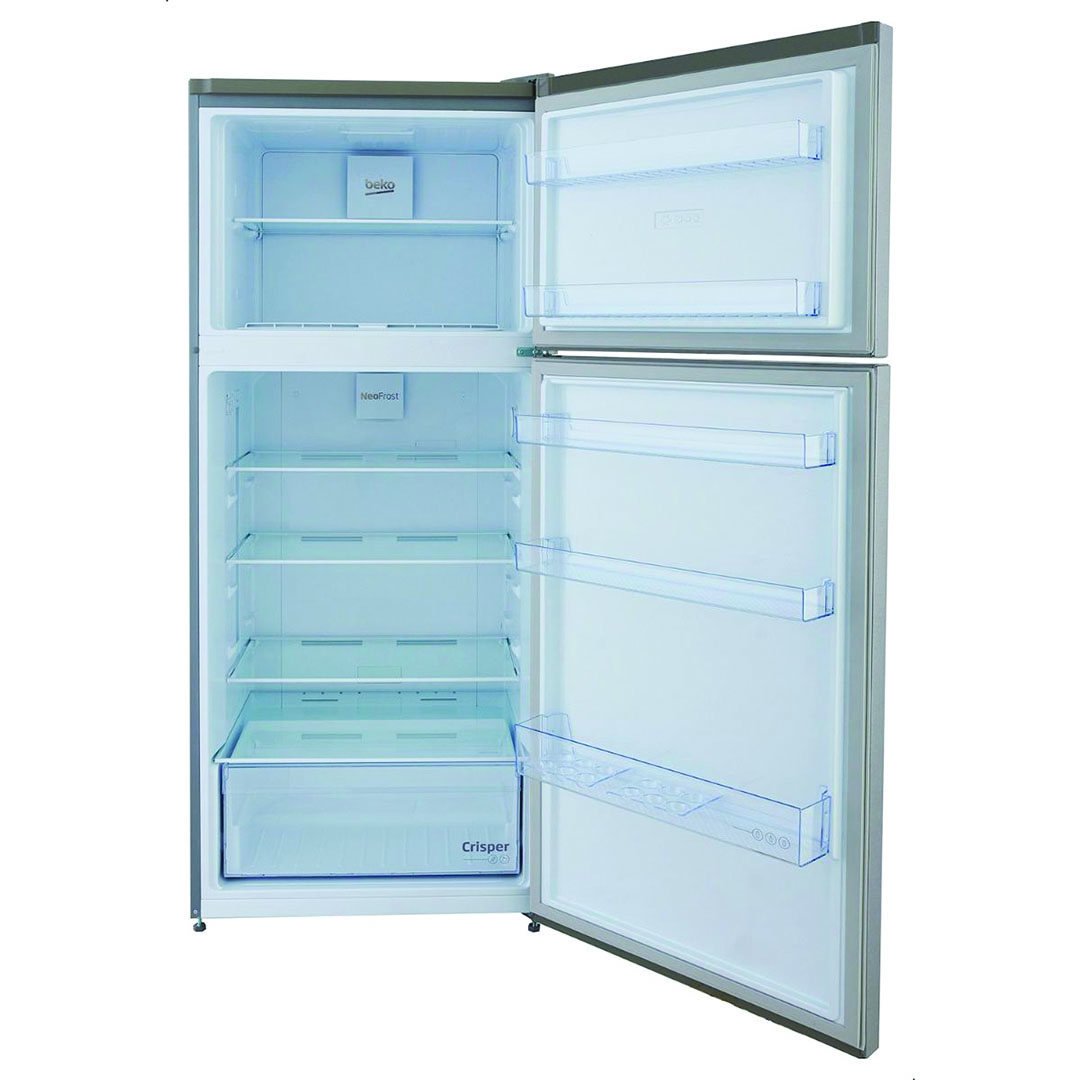 ثلاجة بيكو نوفروست - 430 لتر - فضي - RDNE340K02XB