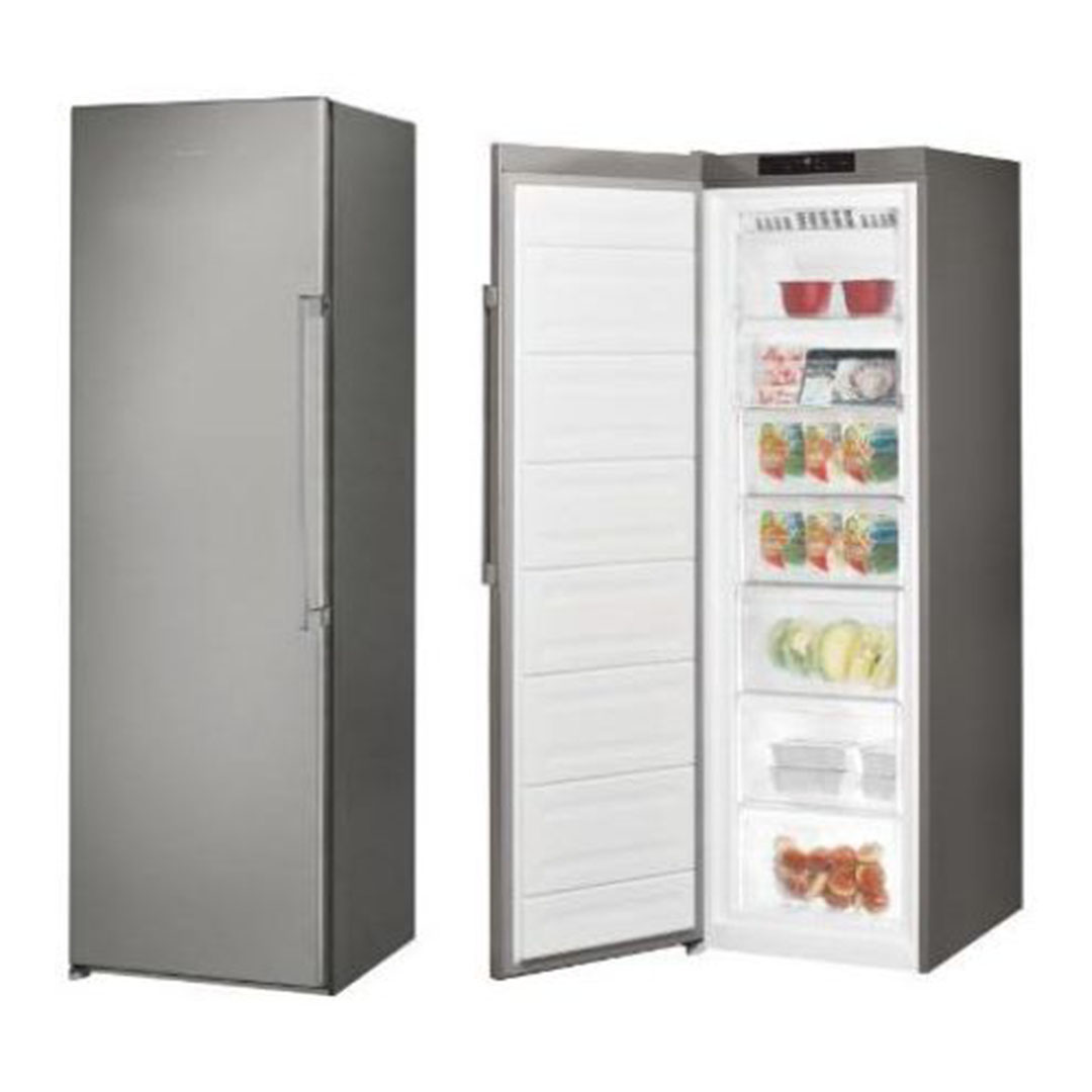 ديب فريزر رأسي أريستون نوفروست - 7 أدراج - فضي - UA 8 F1C X