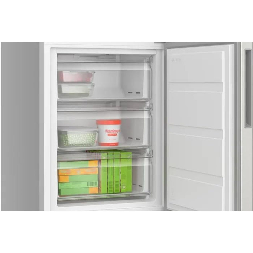 ثلاجة بوش بفريزر سفلي - نو فروست - 330 لتر - KGN39LEE8