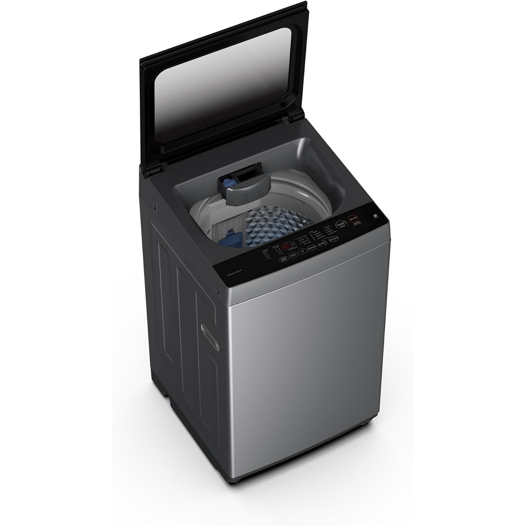 غسالة توشيبا فوق أوتوماتيك - 8 كجم - رمادي - AW-M801APEG(SG)