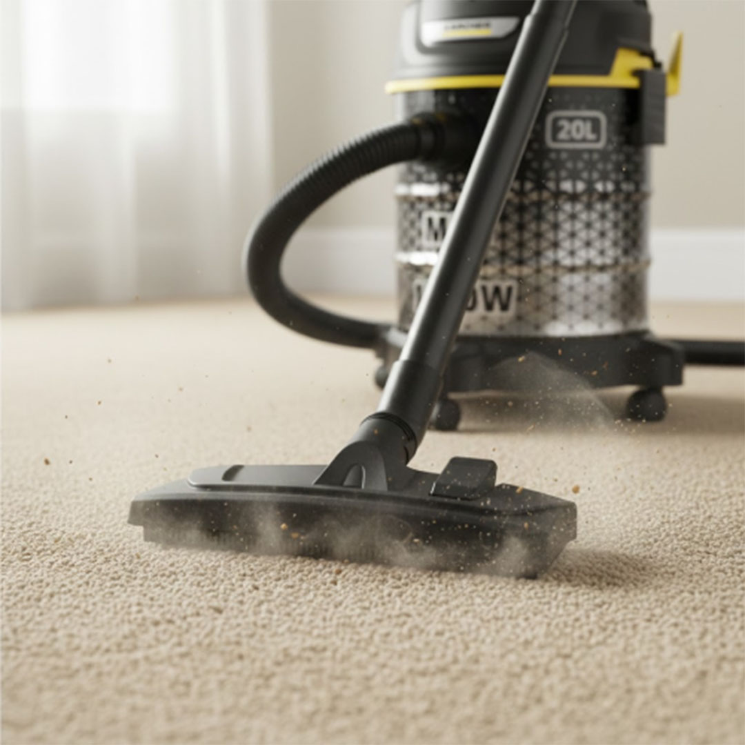 DVAC 1800 مكنسة كهربائية من كارشر - 1800 وات - أصفر/أسود