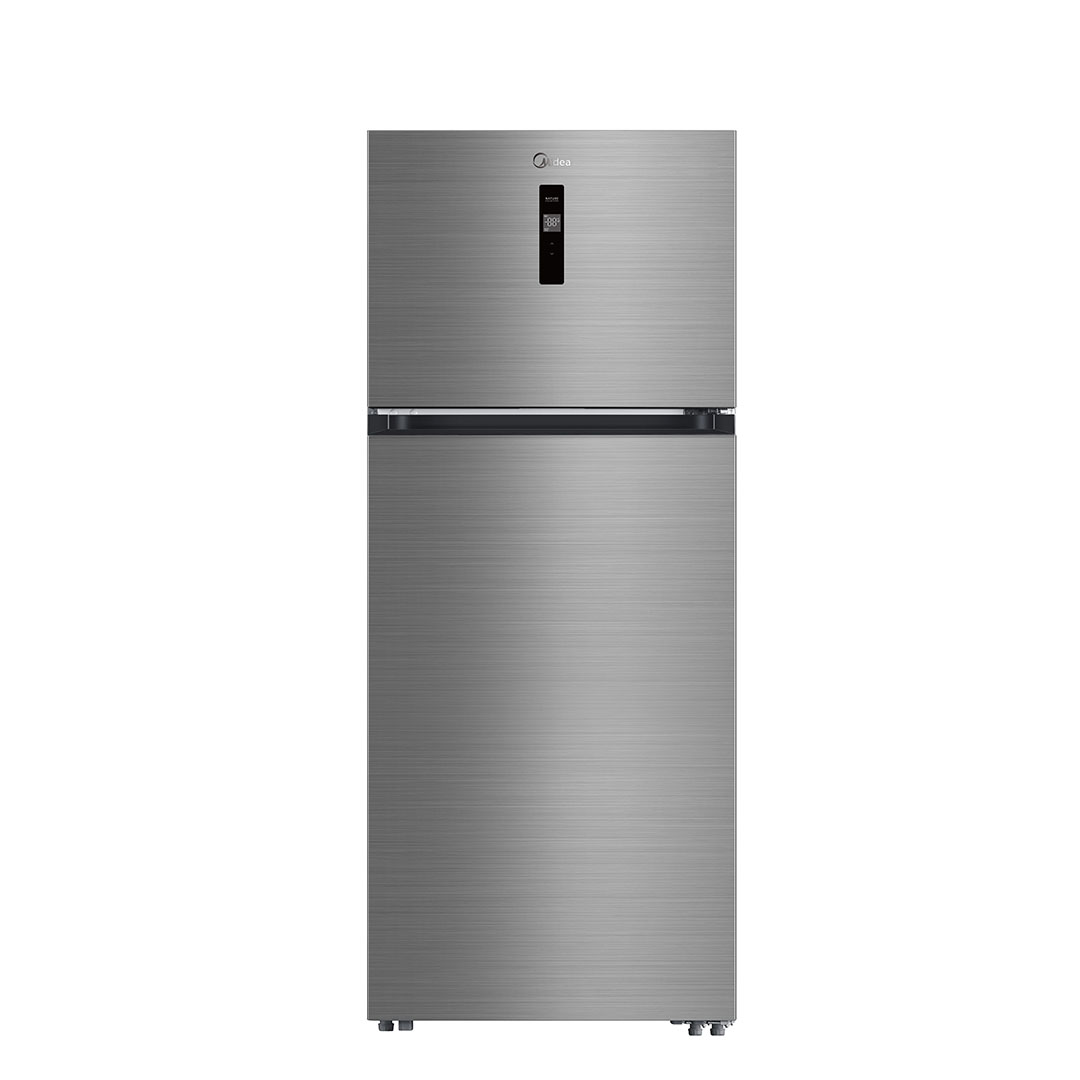 ثلاجة ميديا 449 لتر TMF انفرتر كواترو نوفروست - فضي - MDRT645MTE06E