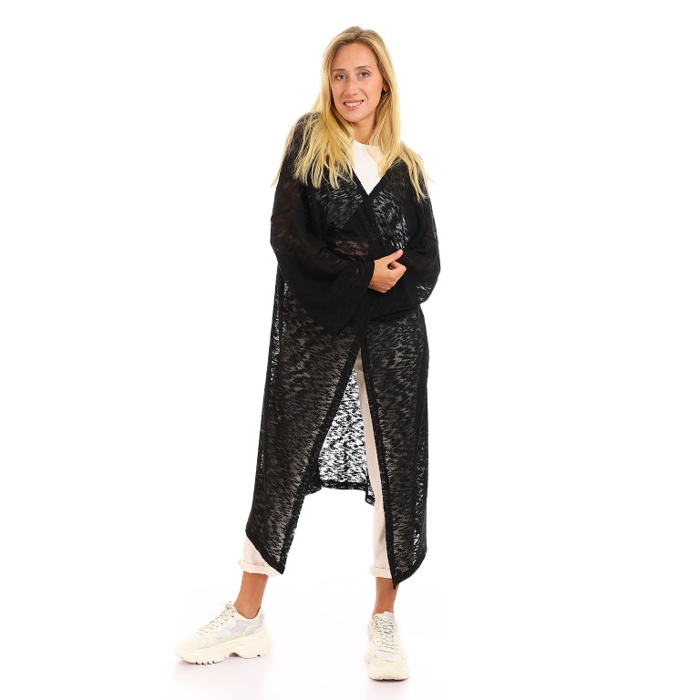 كارديجان واسع كاجوال مفتوح