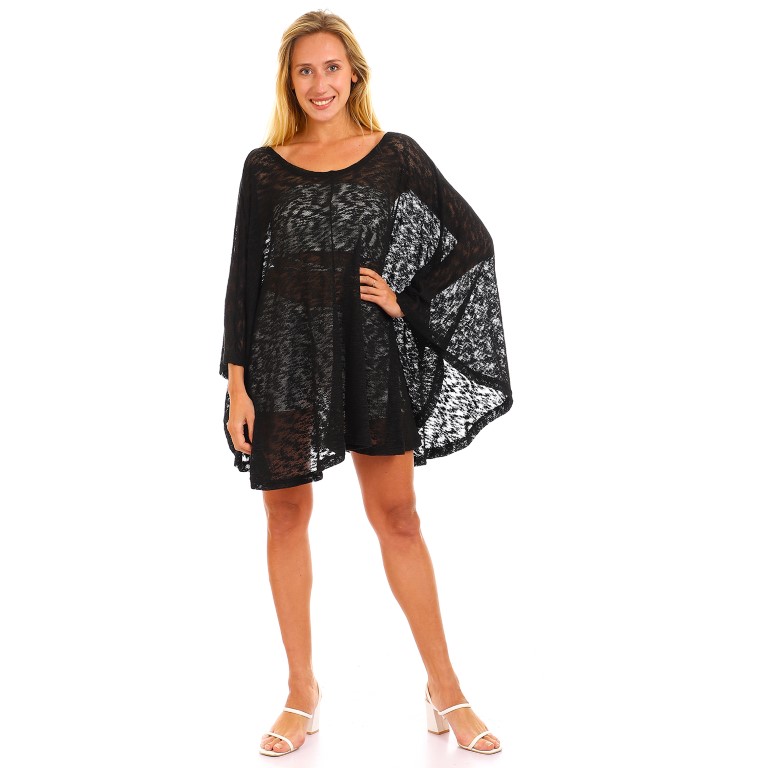 كاش مايوه واسع برقبة دائرية