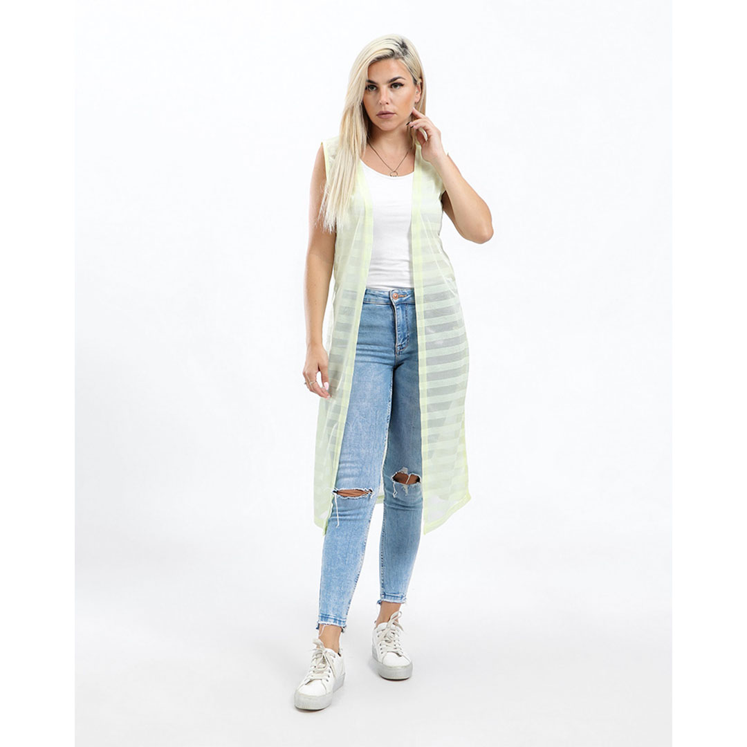 3343 كارديجان كاجوال حريمي - أصفر