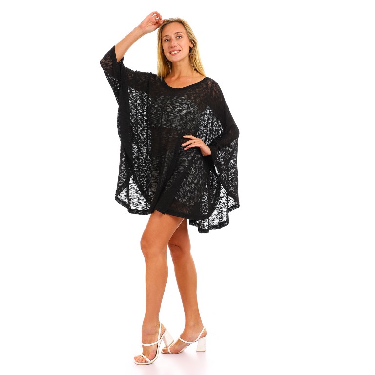 كاش مايوه واسع برقبة دائرية