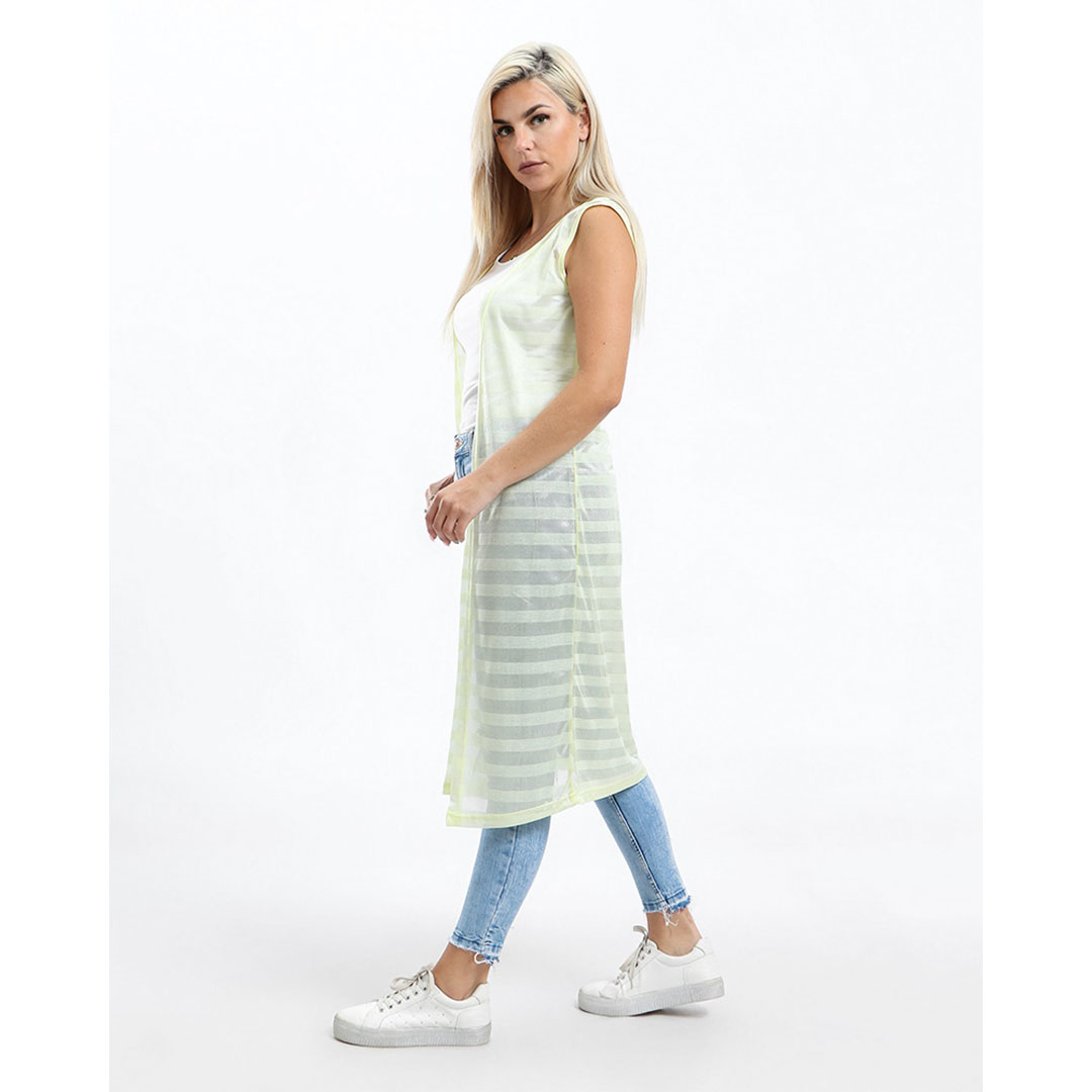 3343 كارديجان كاجوال حريمي - أصفر