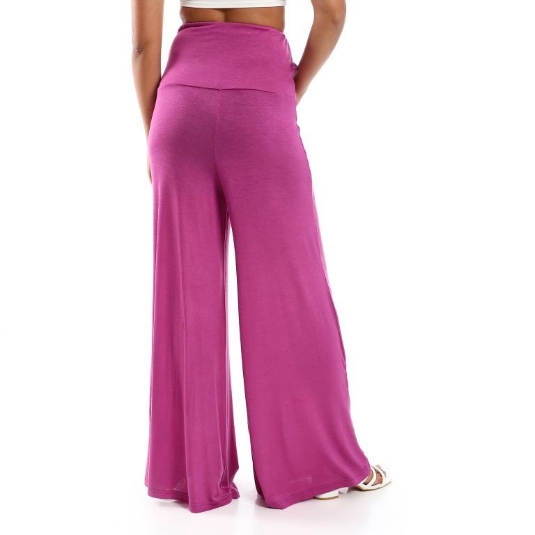 بنطلون سادة حريمي واسع