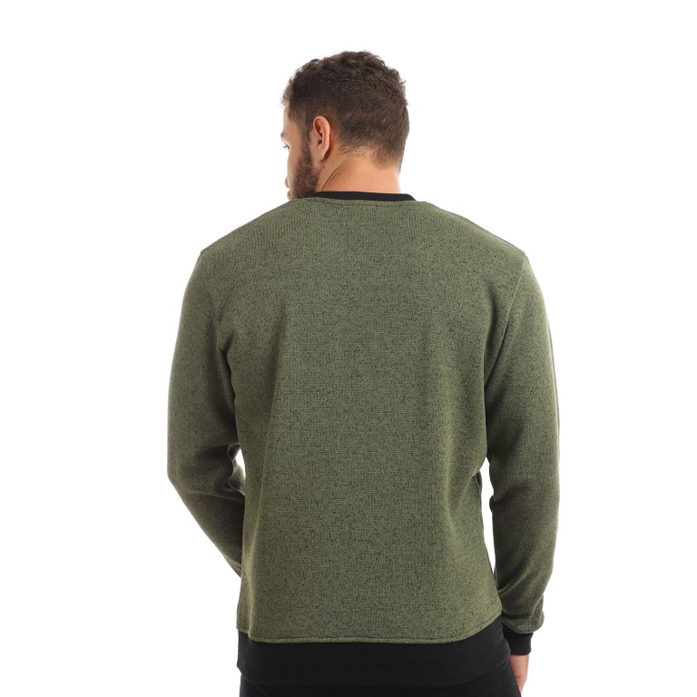 سويت شيرت رجالي كاجوال برقبة V