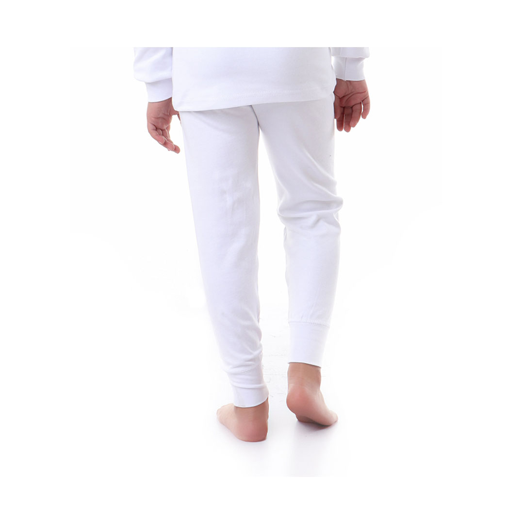 كلسون للأولاد - أبيض