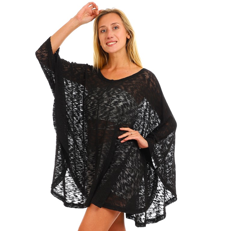 كاش مايوه واسع برقبة دائرية