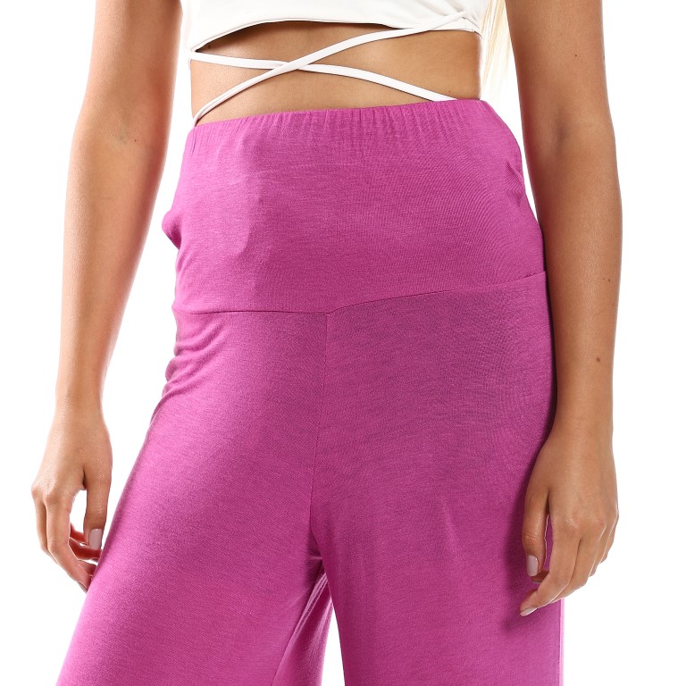 بنطلون سادة حريمي واسع