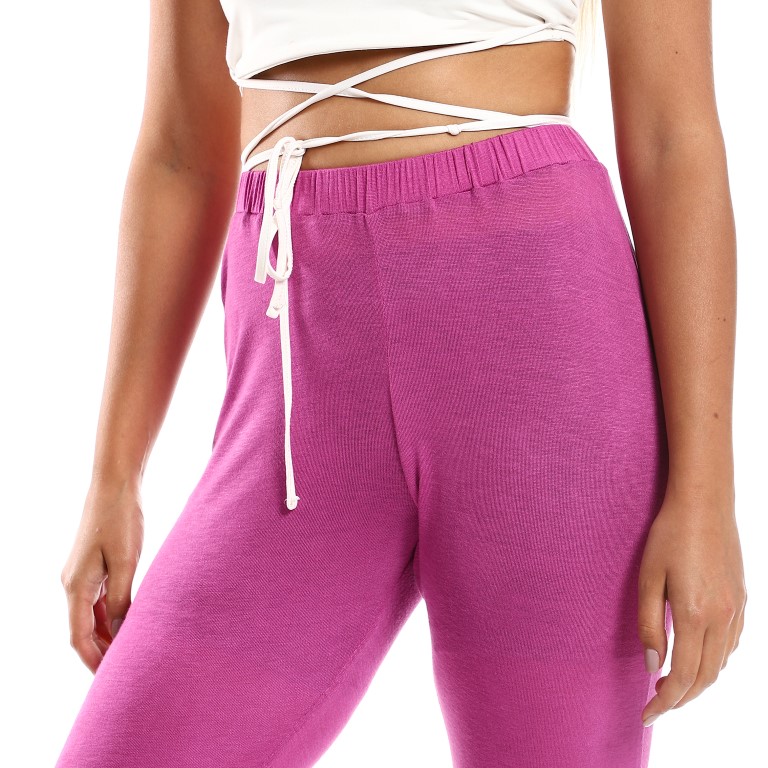 بنطلون شارلستون حريمي سادة