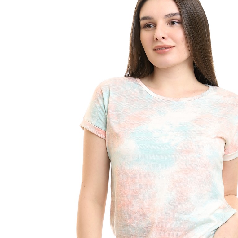 بيجاما حريمي نص كم تاي داي