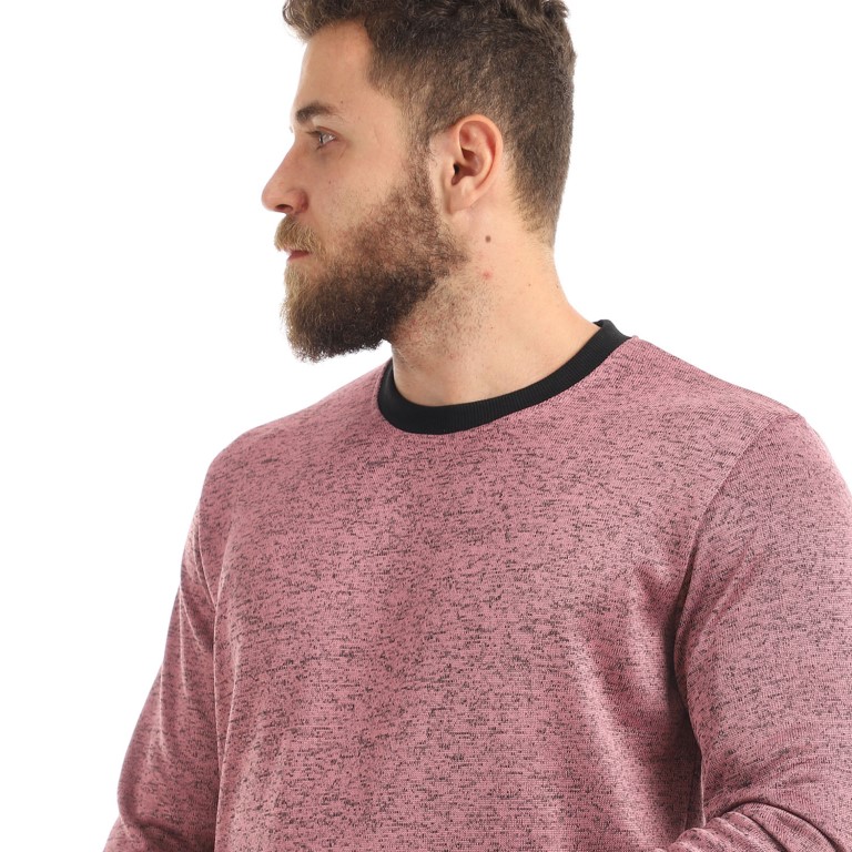 سويت شيرت رجالي كاجوال برقبة مدورة