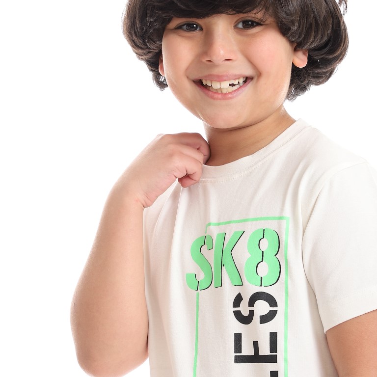 تي شيرت مطبوع للأولاد