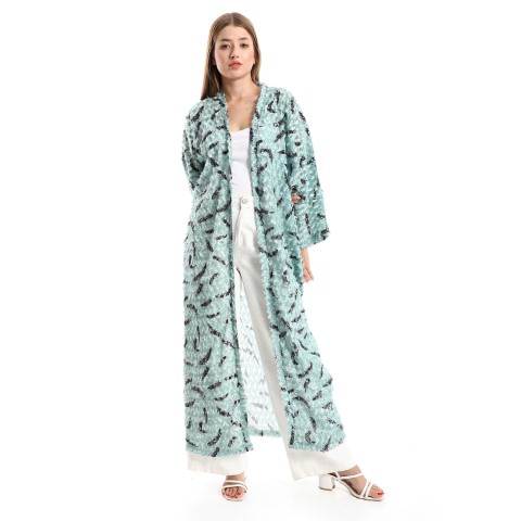 كارديجان مفتوح كم طويل