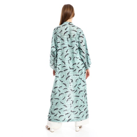 كارديجان مفتوح كم طويل