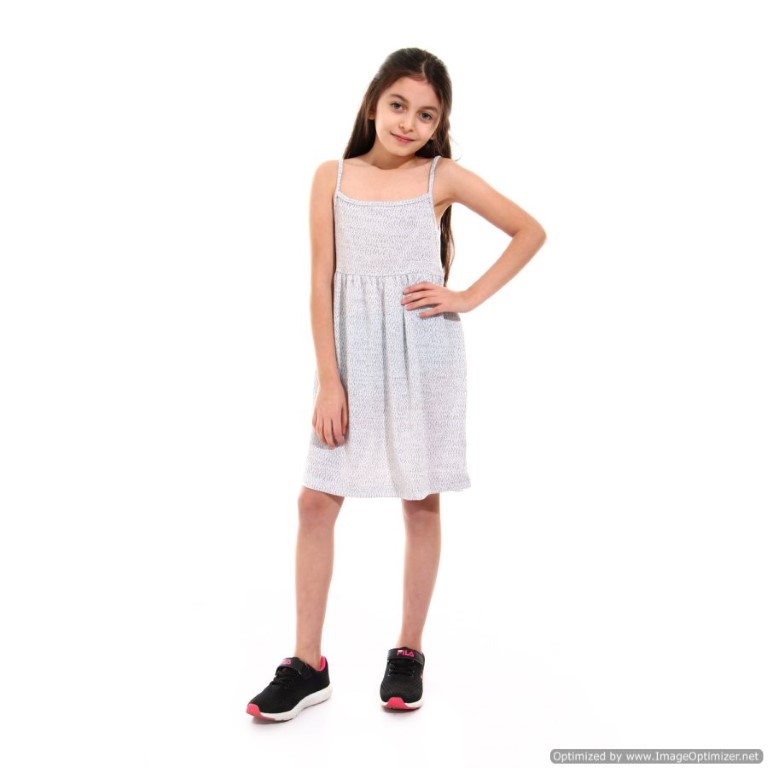 فستان بناتي حملات رفيعة