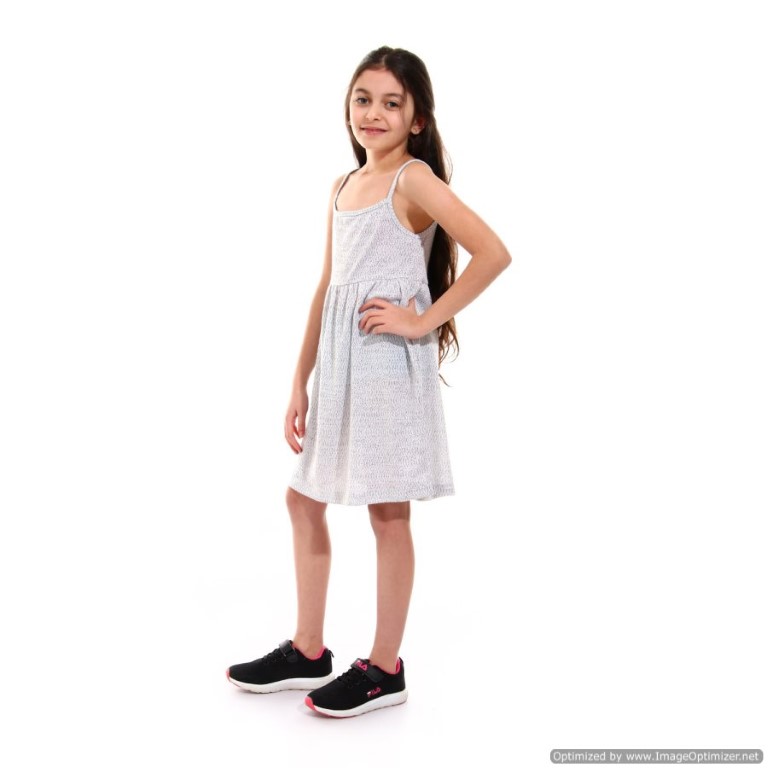 فستان بناتي حملات رفيعة