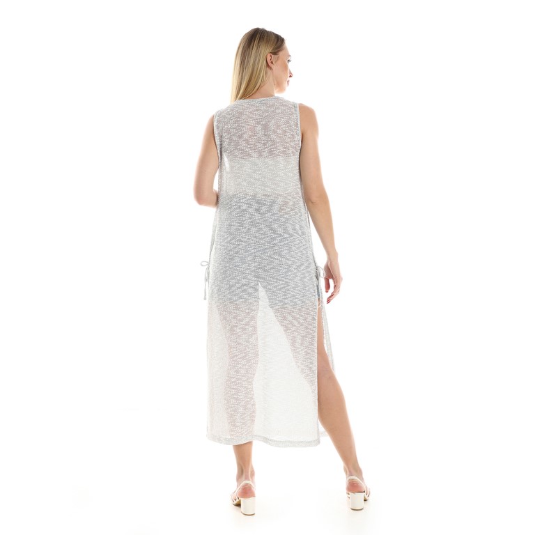 كاش مايوه طويل بدون أكمام