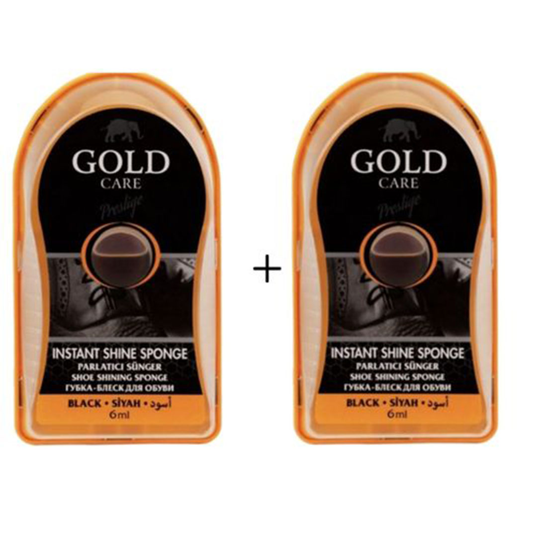 اسفنجة تلميع للأحذيه - 2 قطعه - أسود