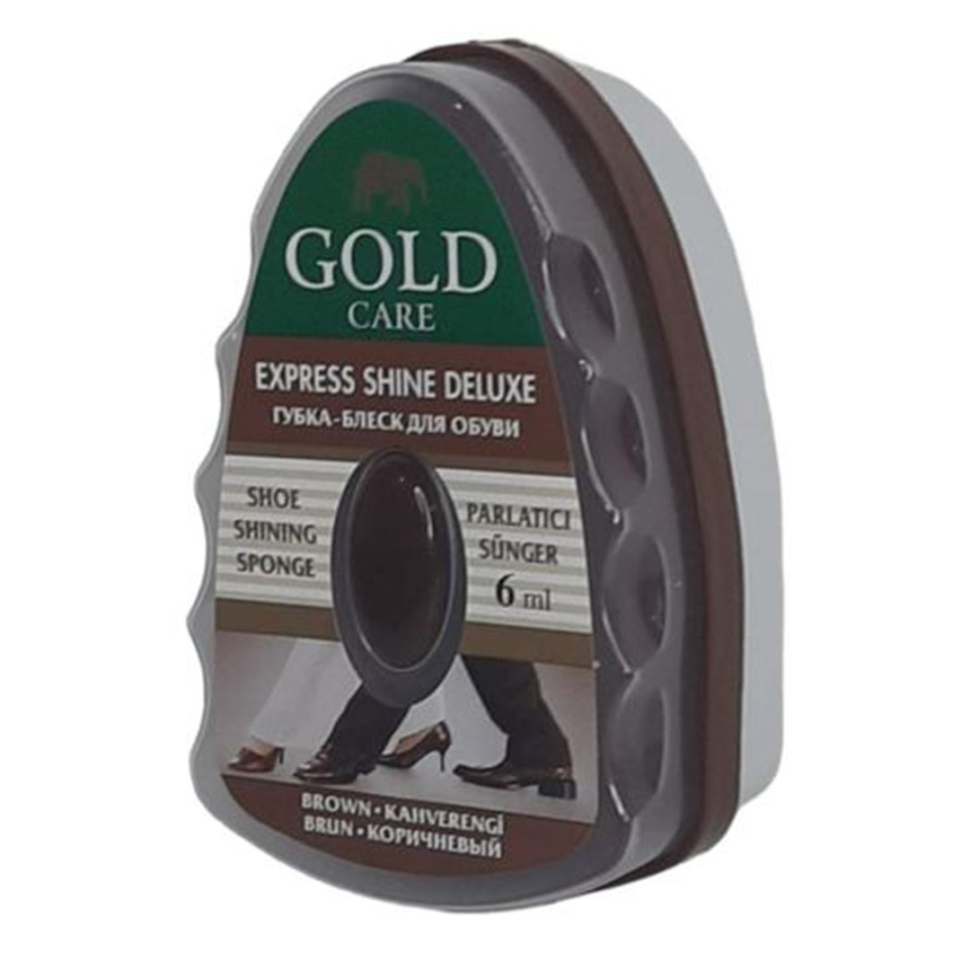 إسفنجه تلميع الاحذيه بالورنيش - 6 مللي - بني